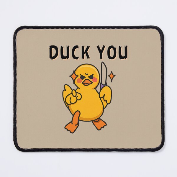 Item preview, Duck You – Sassy Cute Duck Cartoon Illustration designed and sold by Rangmanch.