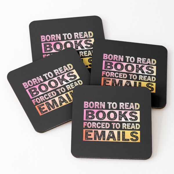Item preview, Born To Read Books Forced To Read Emails Reading Lover designed and sold by malhanasbih.