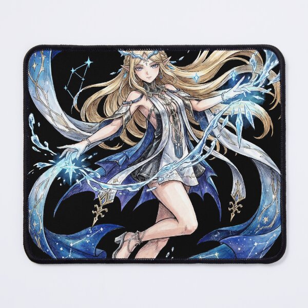 Item preview, Cartethyia Wuthering Waves WuWa Fleurdelys Blessed Maiden Aero Sword DPS Rinascita Martyred Maiden Double Form Fan Art Portrait Poster T-Shirt Sticker Gift designed and sold by Senpaiwaves.