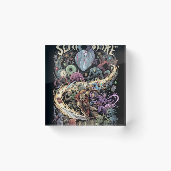 Item preview, Slay the Spire Ironclad Silent Defect Watcher Card Battle Roguelike Spire Climb Heart Boss Relics Potions Fan Art Collage Poster T-Shirt Sticker Print Gift designed and sold by Senpaiwaves.