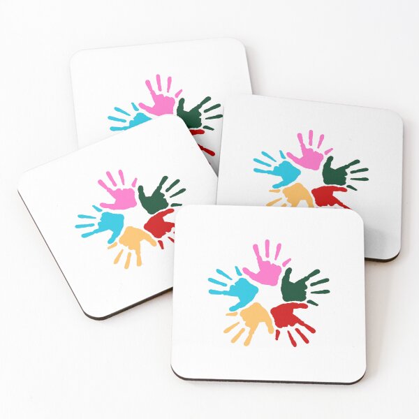Item preview, Colorful Unity Handprints Circle designed and sold by AlifUX-Market.