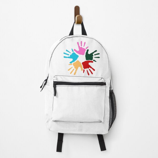 Item preview, Colorful Unity Handprints Circle designed and sold by AlifUX-Market.