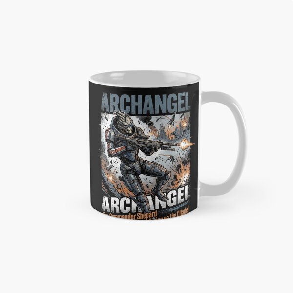 Item preview, Garrus Vakarian Mass Effect Turian Sniper Archangel Normandy Calibrations Loyalty Mission Shepard Fan Art Portrait Poster T-Shirt Sticker Print Gift designed and sold by Senpaiwaves.