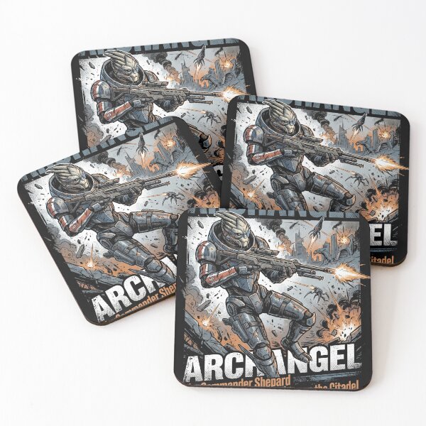 Item preview, Garrus Vakarian Mass Effect Turian Sniper Archangel Normandy Calibrations Loyalty Mission Shepard Fan Art Portrait Poster T-Shirt Sticker Print Gift designed and sold by Senpaiwaves.