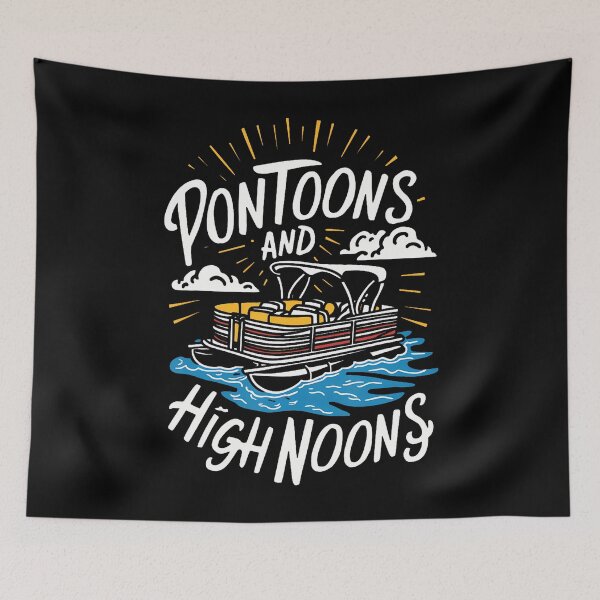 Item preview, Pontoons And High Noons designed and sold by malhanasbih.