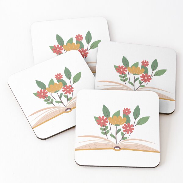 Item preview, Colorful Wildflowers Growing From Open Book designed and sold by ArtByRahim.