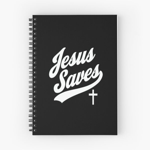 Item preview, Bold "Jesus Saves" Christian Cross Design – Faith-Based Typography for Shirts, Posters & Gifts designed and sold by Bright Nest Studio.