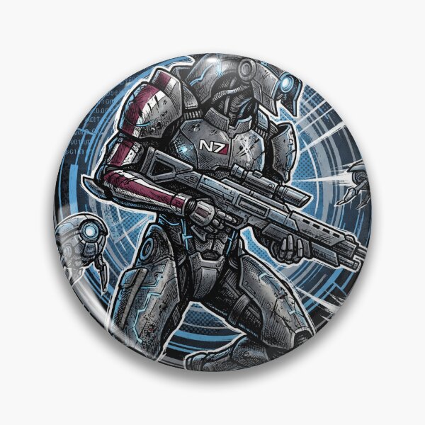 Item preview, Legion Mass Effect Geth Consensus Platform Mobile Unit Normandy Does This Unit Have A Soul Reaper Code Fan Art Portrait Poster T-Shirt Sticker Print Gift designed and sold by Senpaiwaves.