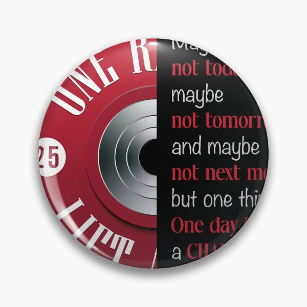 Item preview, One Day I Will Be a Champion – Weightlifting Motivation Poster designed and sold by 1RSN.