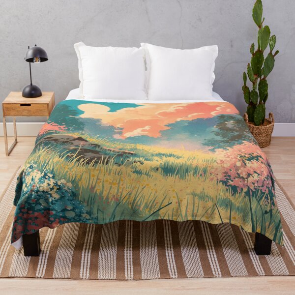Item preview, Meadow at Dawn designed and sold by Alice-Dreamy-Prints.