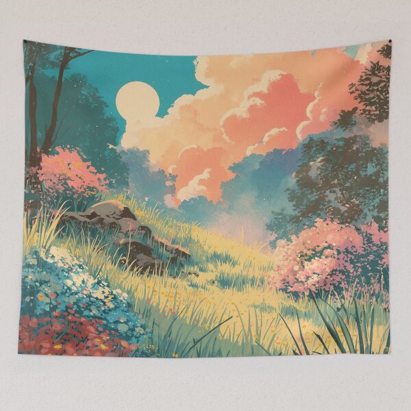 Item preview, Meadow at Dawn designed and sold by Alice-Dreamy-Prints.
