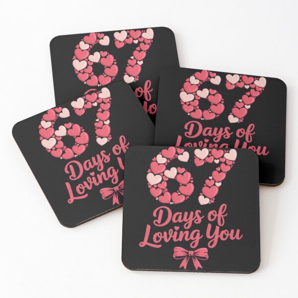 Item preview, 67 Days Of Loving You Romantic Quote Valentine'S Couple designed and sold by stanton88.