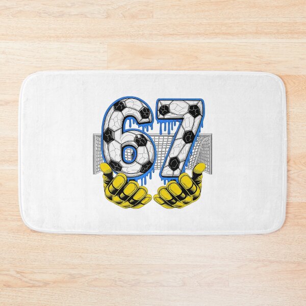 Item preview, Soccer 67 Six Seven Funny Gen Alpha Meme Drip designed and sold by pansak.
