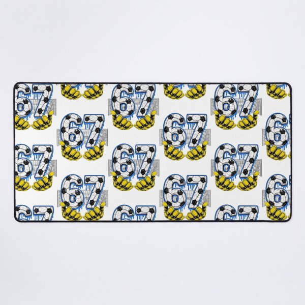 Item preview, Soccer 67 Six Seven Funny Gen Alpha Meme Drip designed and sold by pansak.