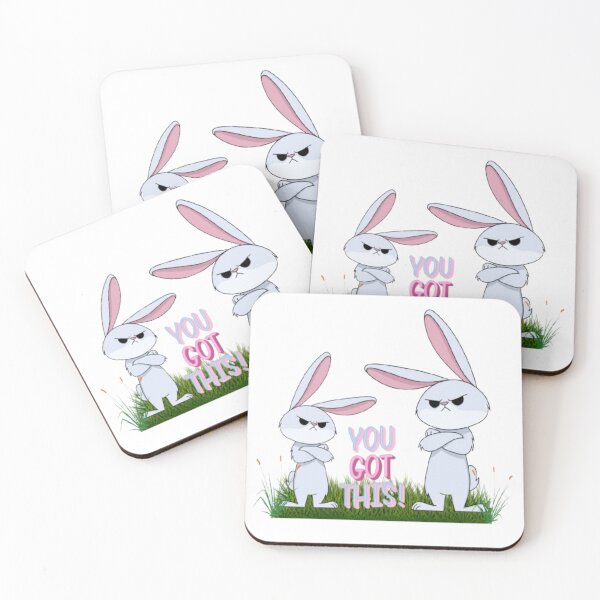 Item preview, "Bunny Power: Confidence Mode On!" designed and sold by MayaMaliStudio.