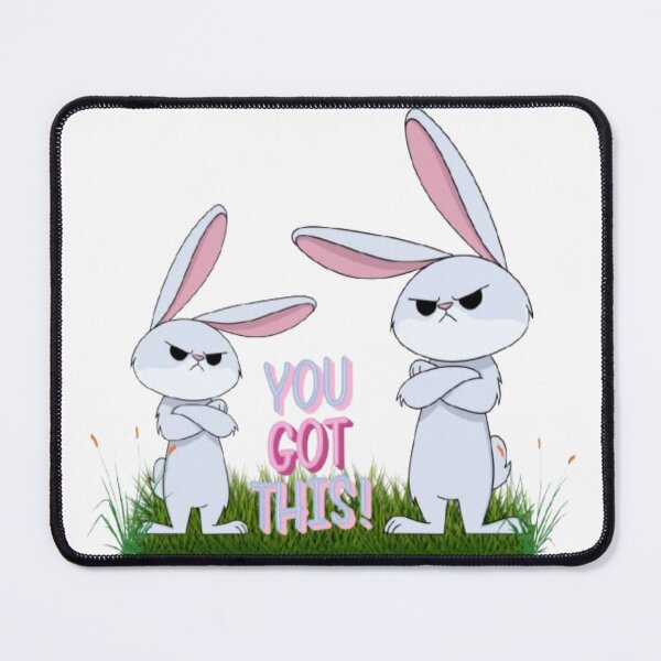 Item preview, "Bunny Power: Confidence Mode On!" designed and sold by MayaMaliStudio.