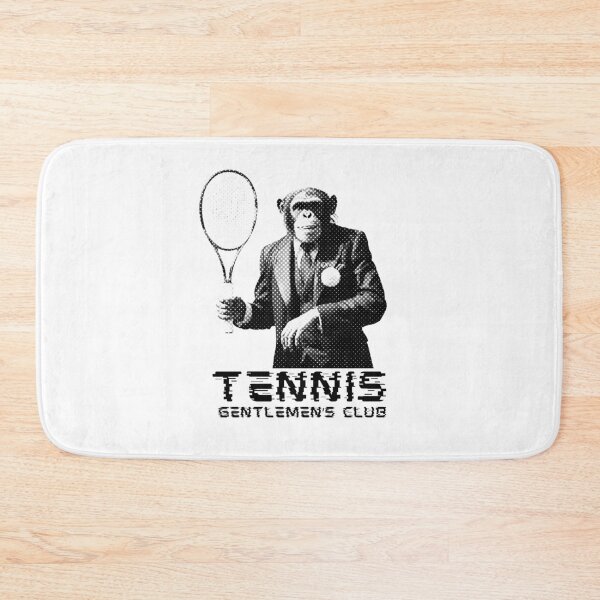Item preview, Tennis Gentlemens Club Funny Gentleman Chimpanzee designed and sold by TrueArtsStore.