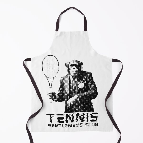 Item preview, Tennis Gentlemens Club Funny Gentleman Chimpanzee designed and sold by TrueArtsStore.