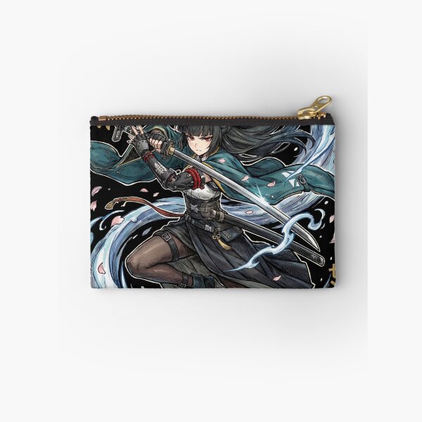 Item preview, Hoshimi Miyabi Zenless Zone Zero ZZZ Section 6 Chief Void Hunter Frost Anomaly Swordswoman Fox Ears Shimotsuki Stance Fallen Frost Polar Slash Fan Art Portrait Poster T-Shirt Sticker Gift designed and sold by Senpaiwaves.