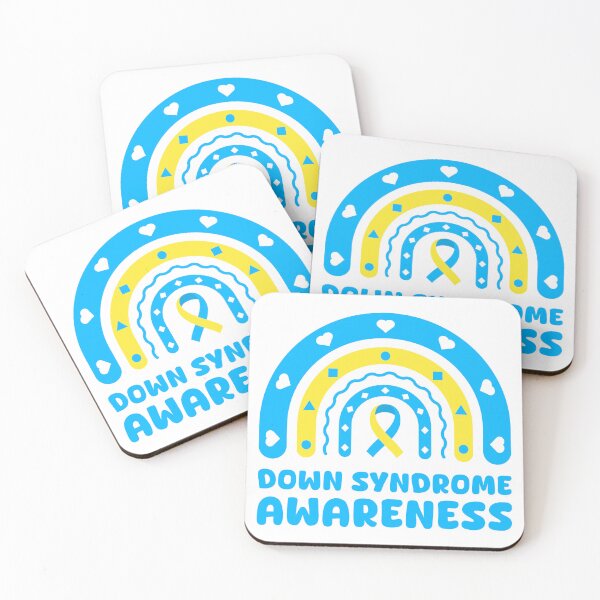 Item preview, Down syndrome awareness rainbow  designed and sold by TashaVector.
