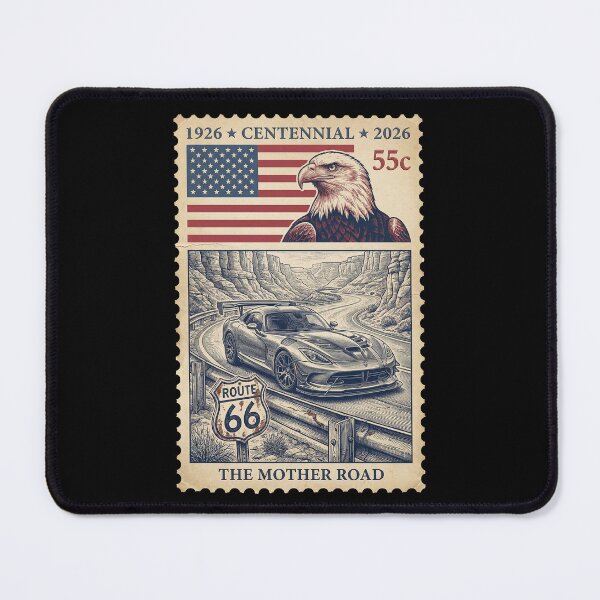 Item preview, Route 66 Centennial Modern V10 Sports Car - Canyon Run Stamp designed and sold by G350.