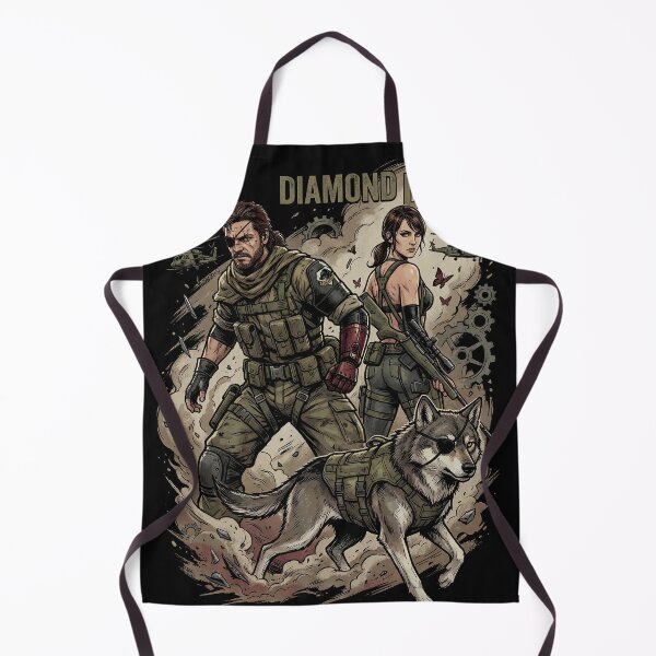 Item preview, Metal Gear Solid V Quiet Big Boss Venom Snake DD Diamond Dogs Sniper Wolf Parasite Unit Skull Face Fan Art Group Portrait Poster T-Shirt Sticker Print Gift designed and sold by Senpaiwaves.