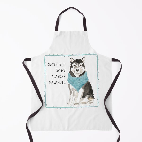 Item preview, Protected by my Alaskan Malamute designed and sold by Shelley Winters.