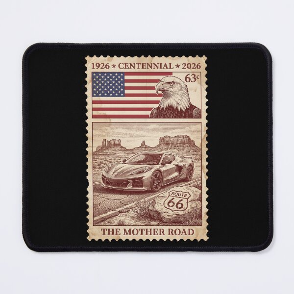 Item preview, Route 66 Centennial Mid-Engine Supercar - Monument Valley Stamp designed and sold by G350.