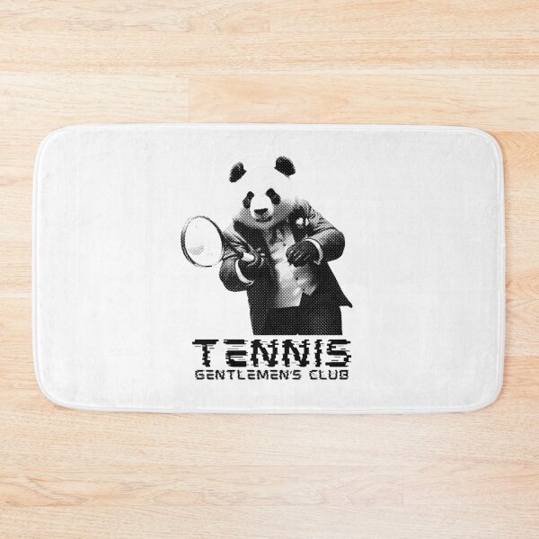Item preview, Tennis Gentlemens Club Funny Gentleman Panda Tennis Player designed and sold by TrueArtsStore.