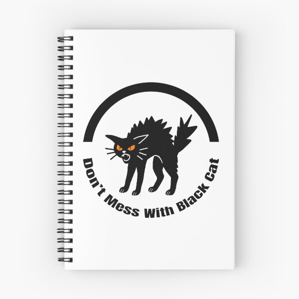 Item preview, Don’t Mess With Me | Warning ! Aggressive Black Cat ! designed and sold by Faellustra.