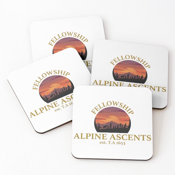 Item preview, Fellowship Alpine Ascents - Vintage Middle-earth Hiking Club designed and sold by pixelrebellion77.