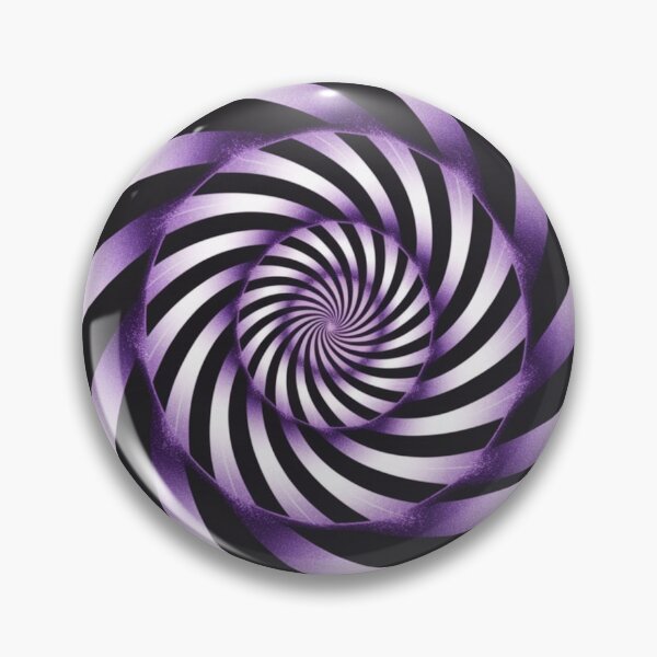 Item preview, Trippy Purple Spiral - AI Fantasy Digital Art Print designed and sold by KLP-Magick.