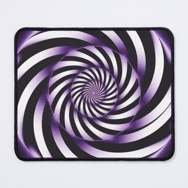 Item preview, Trippy Purple Spiral - AI Fantasy Digital Art Print designed and sold by KLP-Magick.