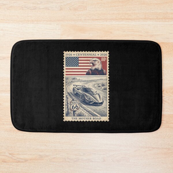 Item preview, Route 66 Centennial Supercar - High Speed Curve Stamp designed and sold by G350.