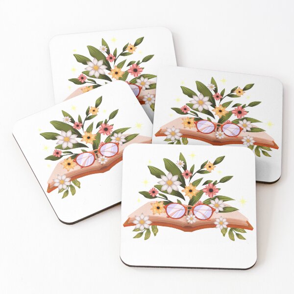 Item preview, Whimsical Wildflowers Growing From Open Book designed and sold by ArtByRahim.