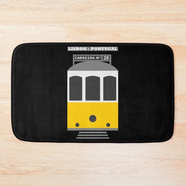 Item preview, Lisbon tram - Elétrico de Lisboa - Carreira 28 (with city name, on black)  designed and sold by Groenendijk.