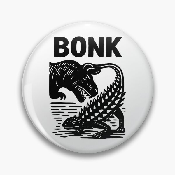 Item preview, Funny Bonk Dinosaur Ankylosaurus Dino Prehistoric Humor designed and sold by pansak.