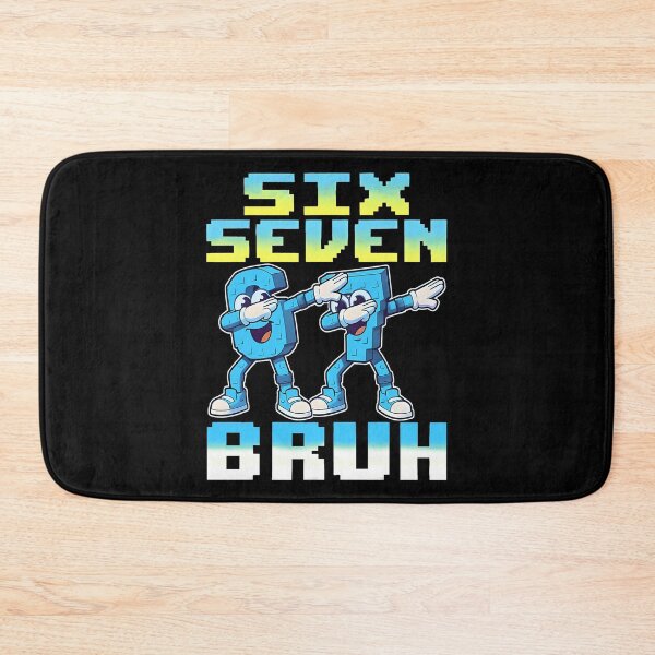 Item preview, Bruh 67 Six Seven 6-7 Steal A Brainrot Meme For Kids Teens designed and sold by pansak.