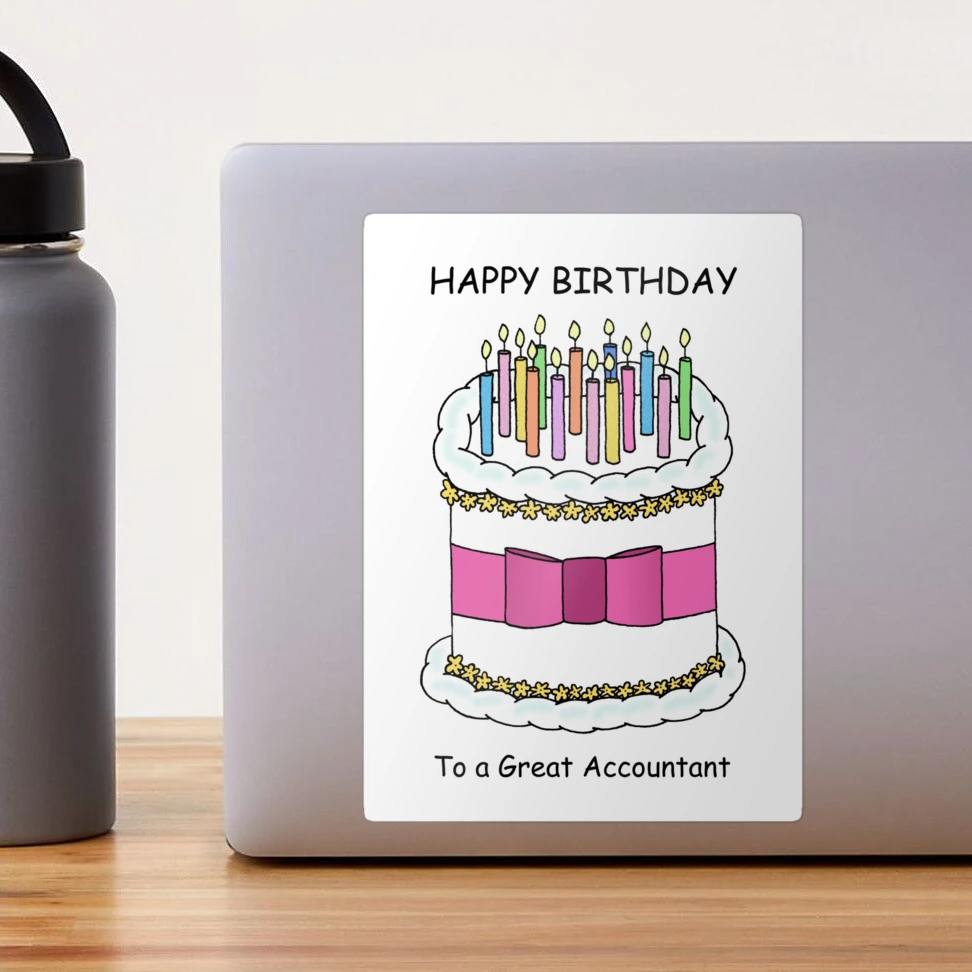 Retirement cake for an Accountant. | Mens birthday gifts, Retirement cakes,  Cute valentines day gifts