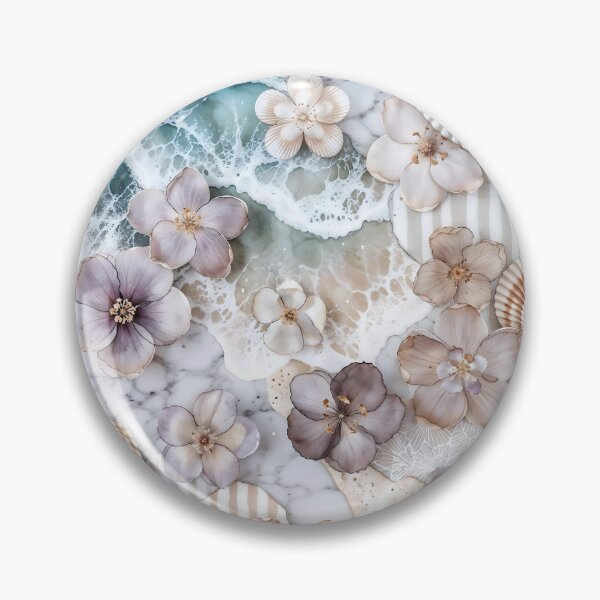Item preview, Abstract Floral Nautical Collage designed and sold by SolaoLab.