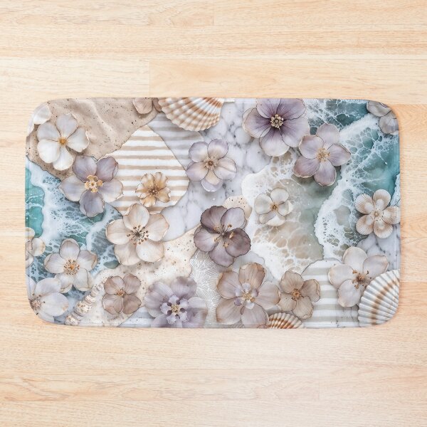 Item preview, Abstract Floral Nautical Collage designed and sold by SolaoLab.