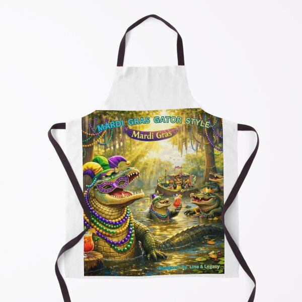 Item preview, Bayou Gator Style – Louisiana Alligator Design designed and sold by lineandlegacy.