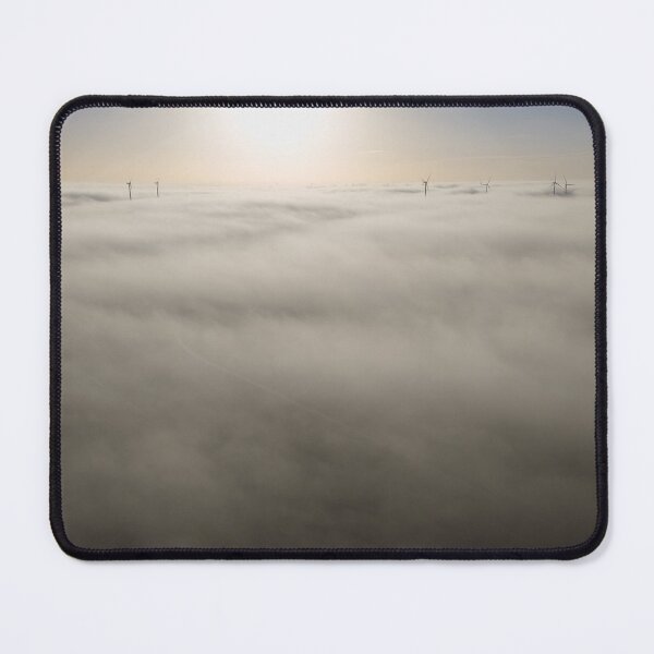 Item preview, Inverted Clouds Over Wind Farms – Ireland Landscape Photography designed and sold by Martindoran.