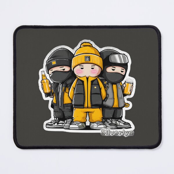 Item preview, Yellow Street Crew designed and sold by SilverlynDraws.