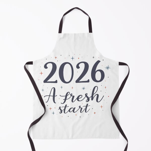 Item preview, 2026 A Fresh Start – New Year Motivation Typography Design designed and sold by Design-Pro-21.