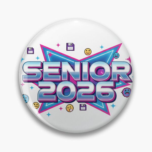 Item preview, Senior 2026 Class of 2026 Y2K Cyber Aesthetic designed and sold by ColorSplashLab.