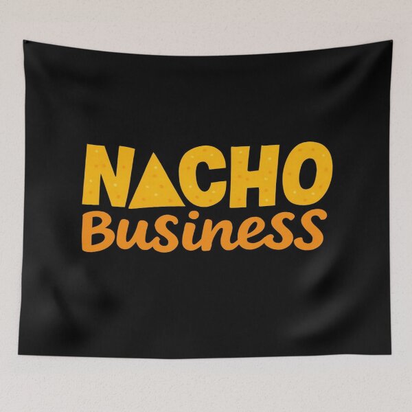 Item preview, Funny Nacho Pun Shirt – Bold Yellow Chip Typography – Humorous Food Quote Tee for Snack Lovers designed and sold by Bright Nest Studio.
