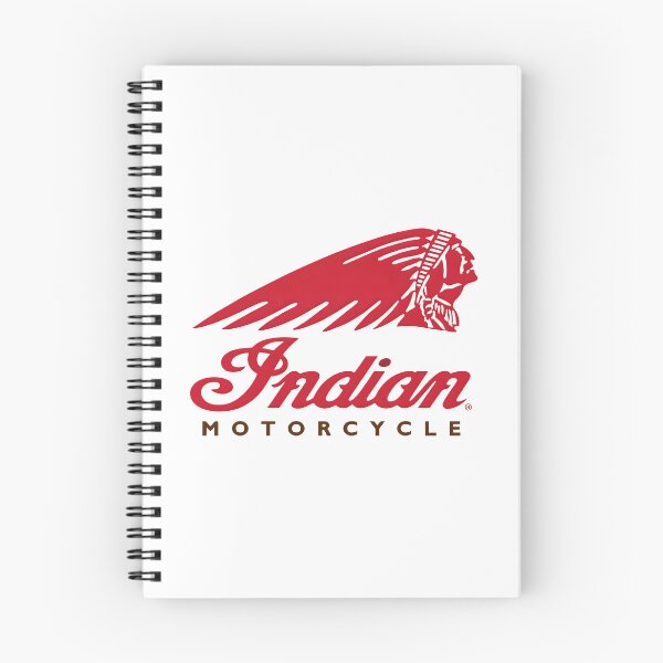 Item preview, Indian Motorcycle Modern Red Headdress and Script Typography Logo designed and sold by CharlieDesings.