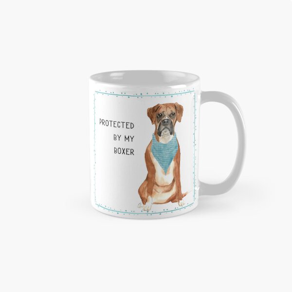 Item preview, Protected by my Boxer designed and sold by Shelley Winters.