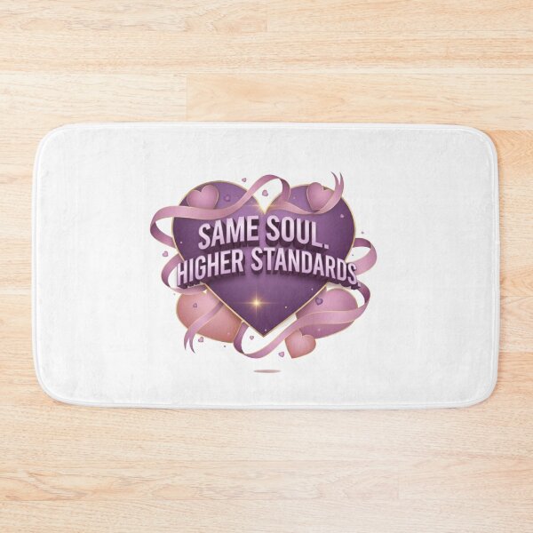 Item preview, Same Soul Higher Standards Modern Valentine Quote Aesthetic Love Typography Design designed and sold by Aarvya Fashion Club ( A.F.C ).